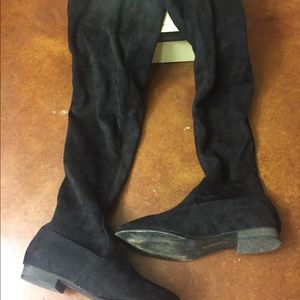 Black Over The Knee Boots